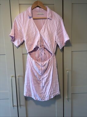 Abercrombie & Fitch Light Lavender/pink Cutout Nightdress